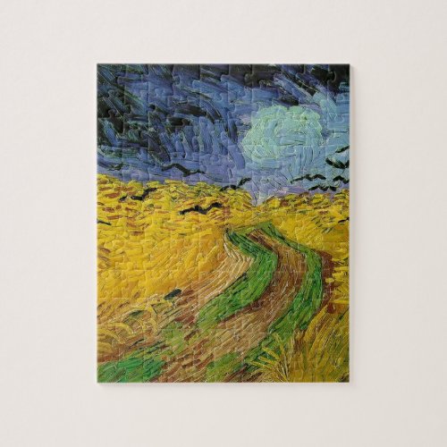 Wheat Field with Crows Jigsaw Puzzle