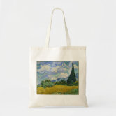 Vincent Van Gogh Wheat Field With Cypresses Eco Tote Bag