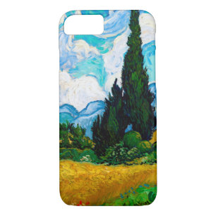 Wheat Field with Cypresses, Van Gogh iPhone 8/7 Case