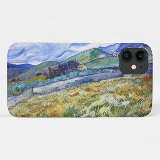 Wheat Field with Mountains in the Background Case-Mate iPhone Case