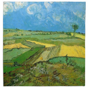 Wheat Fields at Auvers Under Clouded Sky, Vincent Napkin