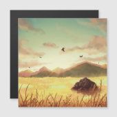 Wheat fields at sunrise (Front/Back)