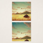 Wheat fields at sunrise (Front & Back)