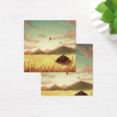 Wheat fields at sunrise (Desk)