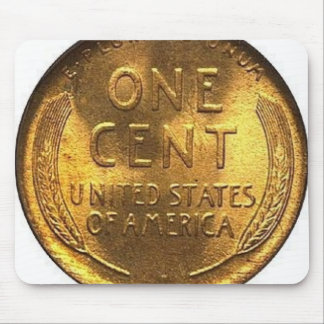 Wheat Penny Mouse Pad