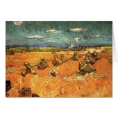 wheat Stacks with Reaper (Front Horizontal)