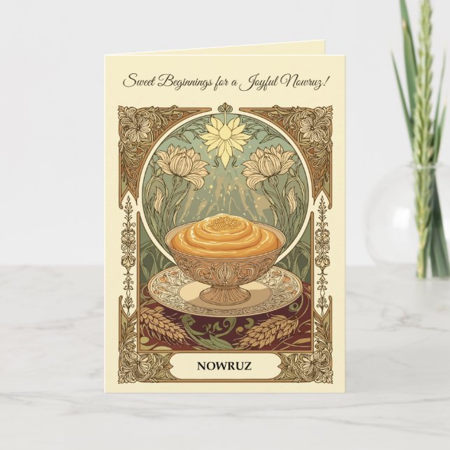 Wheat, Sweetness, and Spring Card (Front)