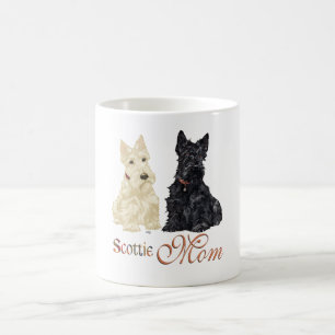Wheaten & Black Scotties Mother's Day Coffee Mug