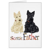 Wheaten & Black Scottish Terriers Father (Front)