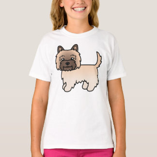 Wheaten Cairn Terrier Cute Cartoon Dog T-Shirt
