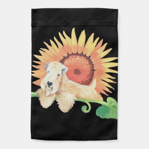 Wheaten Garden Flag Let the Sun Shine In