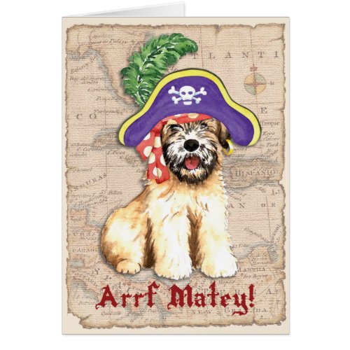 Wheaten Pirate Card