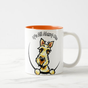 Wheaten Scottie IAAM Two-Tone Coffee Mug