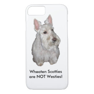 Wheaten Scotties are NOT Westies! iPhone 8/7 Case