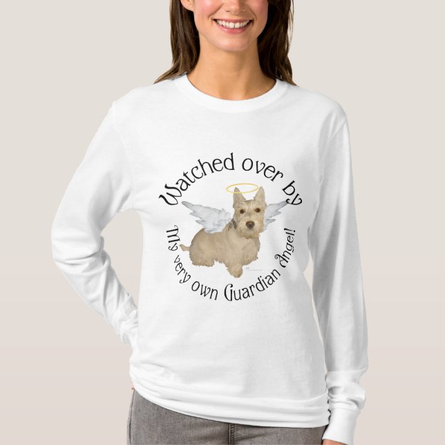 Wheaten Scottish Terrier Angels T-Shirt (Front)