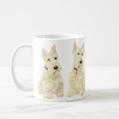 Wheaten Scottish Terrier Mug (Left)