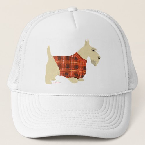 Wheaten Scottish Terrier Sweater Trucker Hat