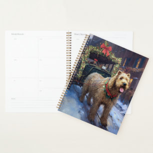 Wheaten Terrier Christmas Festive Season Planner