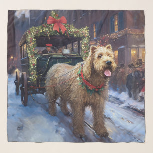 Wheaten Terrier Christmas Festive Season Scarf