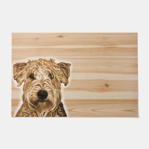 Wheaten Terrier Dog Doormat