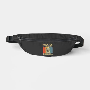 Wheaten Terrier Grandpa Fanny Pack