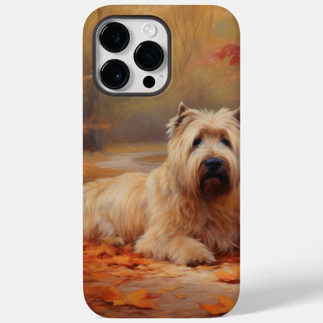 Wheaten Terrier in Autumn Leaves Fall Inspire  Case-Mate iPhone Case (Back)