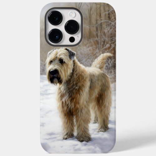 Wheaten Terrier Let It Snow Christmas  Case_Mate iPhone 14 Pro Max Case