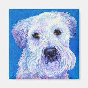 Wheaten Terrier Magnet - "Bailey"