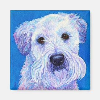 Wheaten Terrier Magnet - "Bailey"