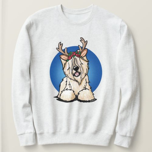 Wheaten Terrier Reindeer Christmas Sweatshirt
