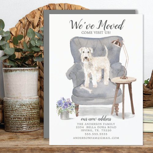 Wheaten Terrier Weve Moved Moving Announcement