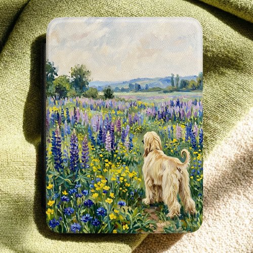 Wheaten Terrier Wildflower Kindle Case