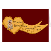 wheaten terriers pawprints (Front Horizontal)