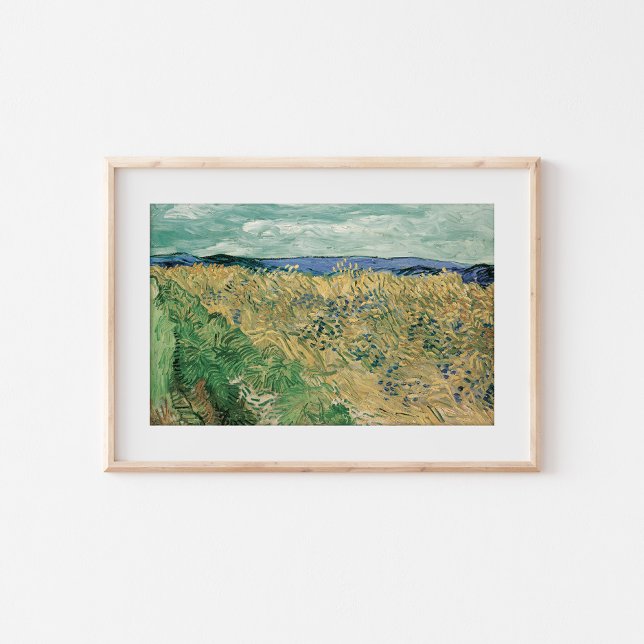 Wheatfield with Cornflowers | Vincent van Gogh Poster (Creator Uploaded)