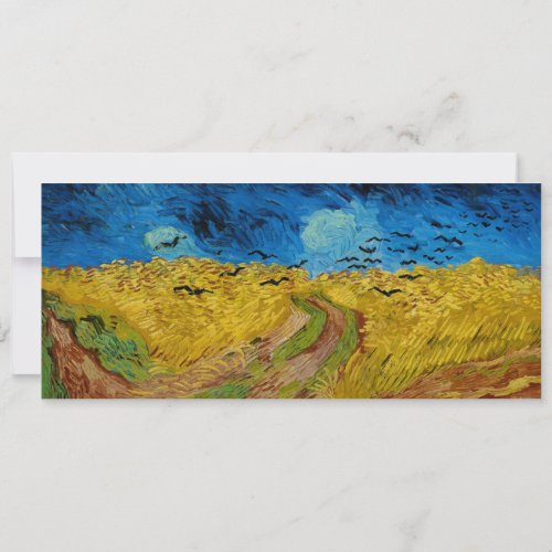 Wheatfield with Crows by Vincent van Gogh 1890