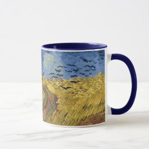 Wheatfield with Crows (F779) Van Gogh Fine Art Mug