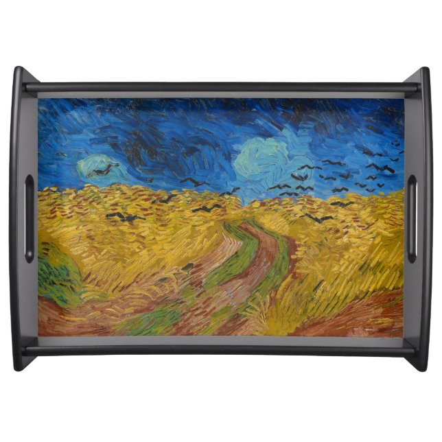 Wheatfield with Crows Serving Tray (Front)