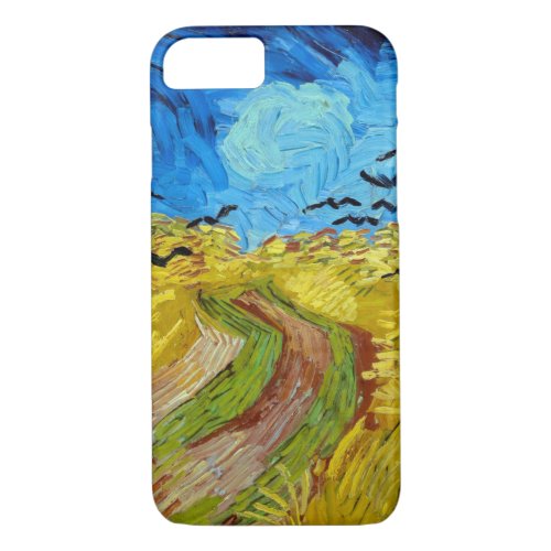 Wheatfield with Crows Van Gogh iPhone 87 Case