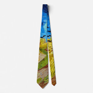 Wheatfield with Crows, Van Gogh Neck Tie