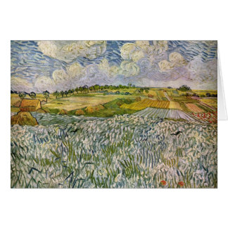Wheatfields by Van Gogh Cards