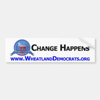 Wheatland Democrats Bumper Sticker