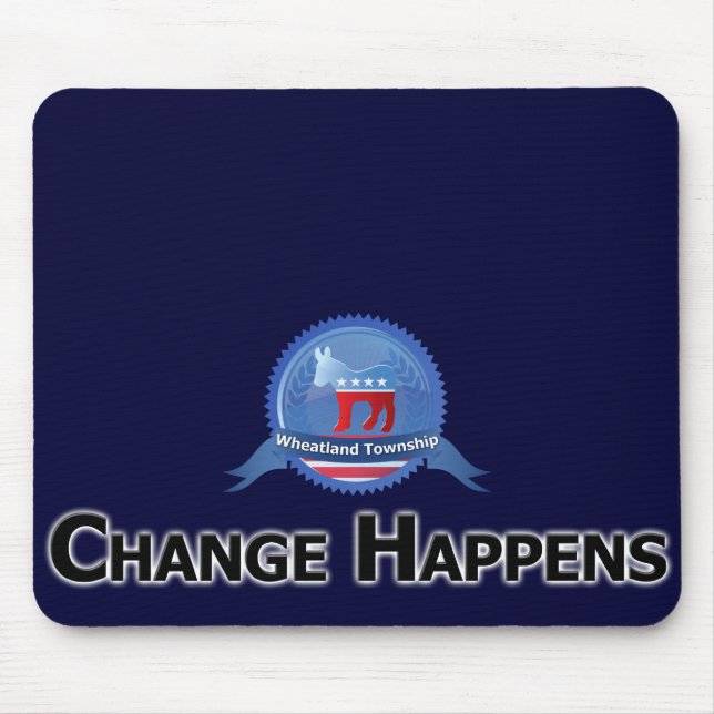 Wheatland Democrats - Mouse Pad (Front)