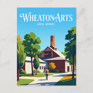 Wheaton Arts and Cultural Center USA Postcard