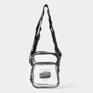Whee Calm Meets Catch Clear Crossbody Bag