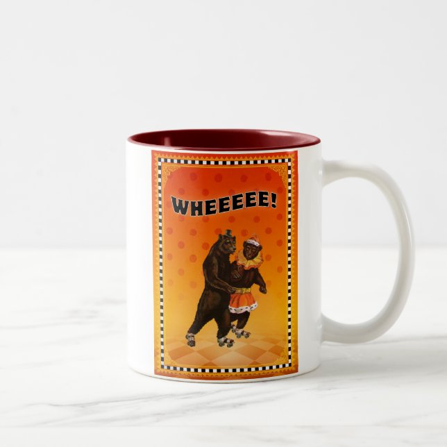 WHEEEEE! Two-Tone COFFEE MUG (Right)