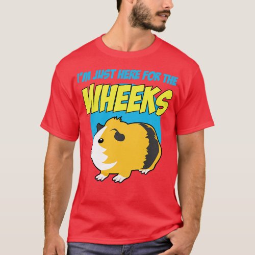 Wheek Squad Gift for Guinea Pig Lovers Cute Guinea T_Shirt