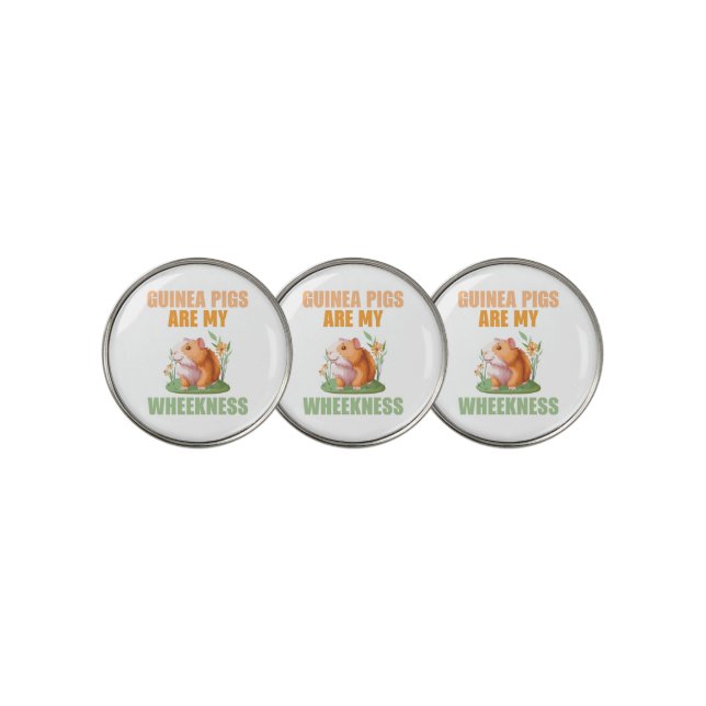 Wheekness Golf Ball Markers (3 Up)