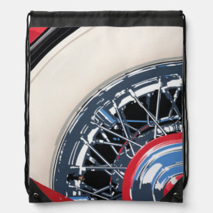 Wheel Drawstring Bag