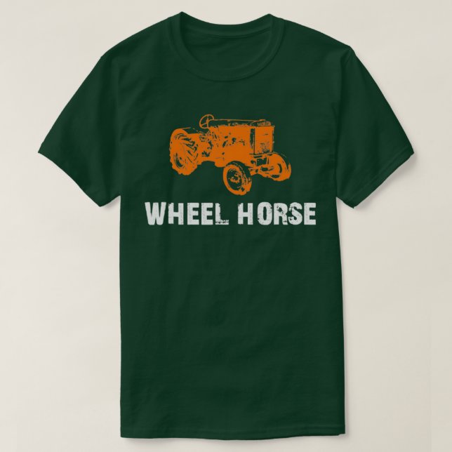 Wheel Horse Garden Tractor For Men Graphic T-Shirt (Design Front)