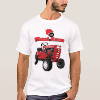 Wheel Horse Garden Tractor Mens Basic art T Shirt